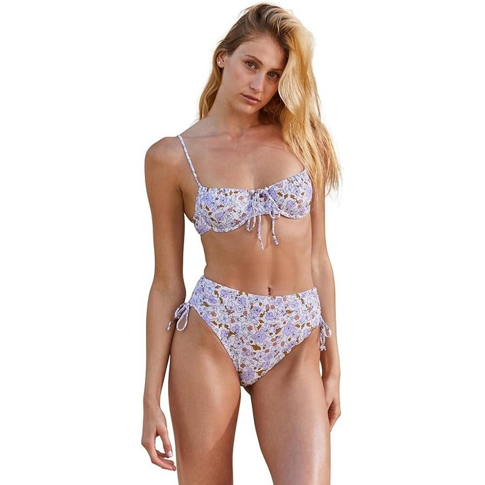 Gottex Women's Standard Flirtt Bralette Pull String Swim Top, Multi